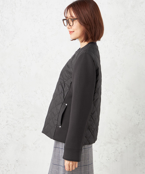 「Petit Honfleur」 ダウンジャケット 13号 アイボリー レディース_画像2