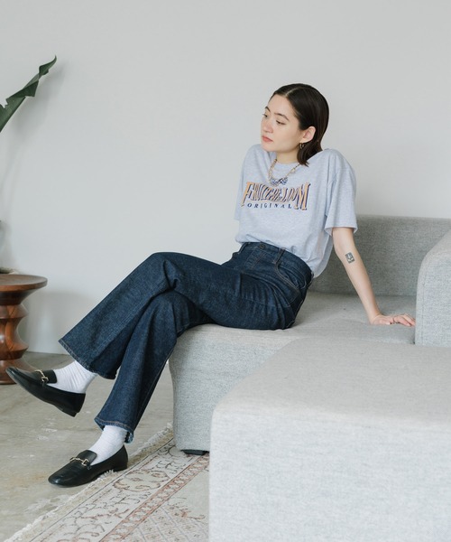 FRUIT OF THE LOOM tシャツ /フルーツオブザルームPrint T-Shirt