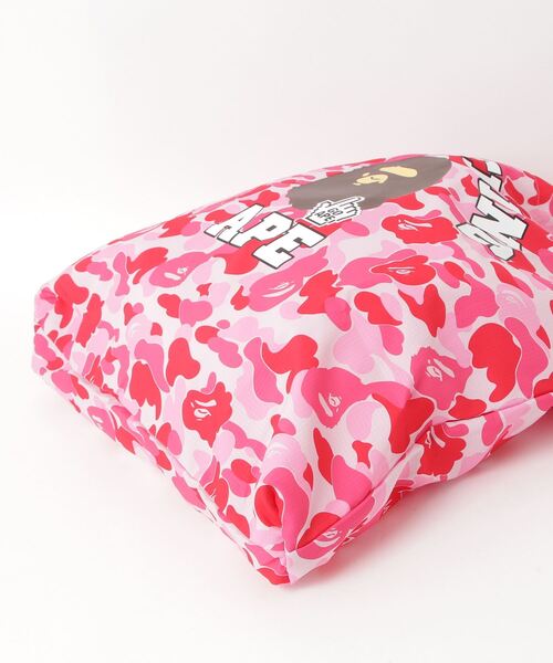 A BATHING APE トートバッグ BAPE.COM CAMO GO POINTER COLLEGE