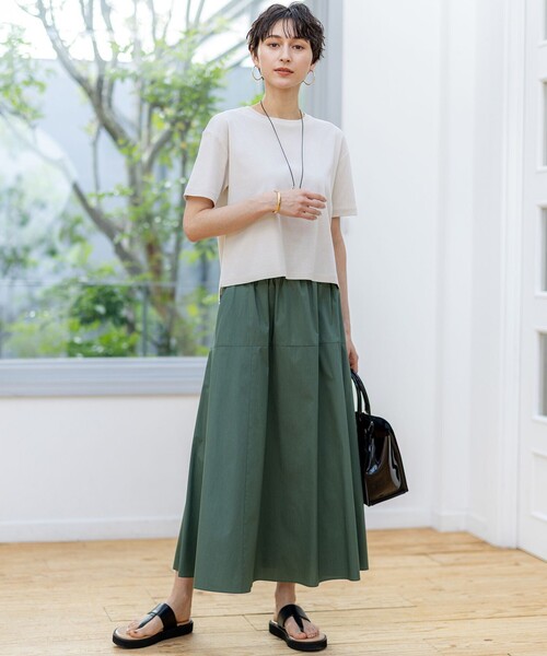 Cider◆フロー スケータースカート【送料込み】 SLY スカート FLOWING DRAPE 3D SK フローイング ドレープ