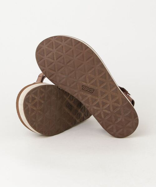 「Teva」 フラットサンダル 24cm ブラウン レディース_画像3