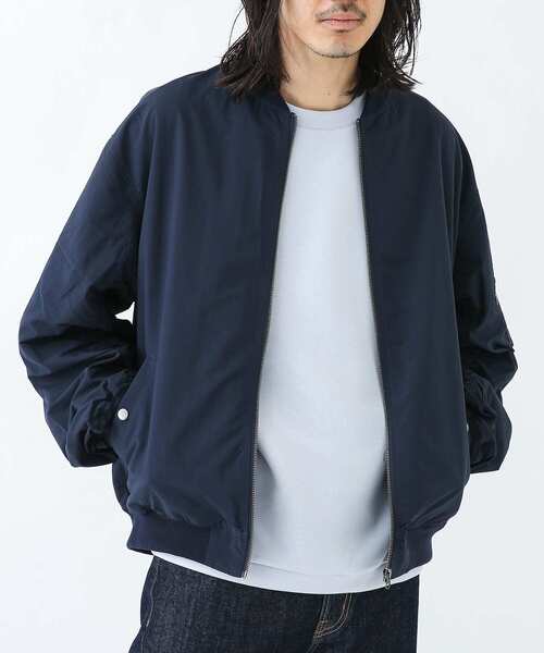 「URBAN RESEARCH Sonny Label」 ジップアップブルゾン LARGE グリーン レディース