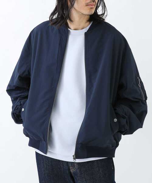 「URBAN RESEARCH Sonny Label」 ジップアップブルゾン LARGE グリーン レディース