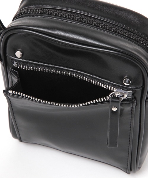 ショルダーバッグ ZIPスクエアミニショルダーバッグ / 493910 メンズ | LAKOLE | 12