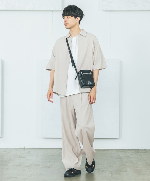 ショルダーバッグ ZIPスクエアミニショルダーバッグ / 493910 メンズ | LAKOLE | 02