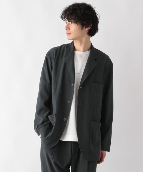 暗めネイビー 20本 GLOBAL WORK 「GLOBAL WORK」 テーラードジャケット SMALL