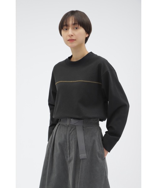 「MHL.」 長袖カットソー 2 ブラック レディース