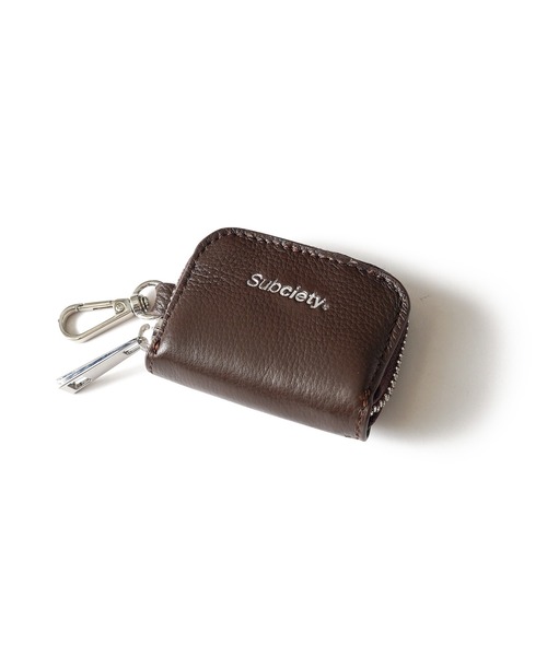 Subciety（サブサエティ） ショルダーバッグ Leather cylinder bag