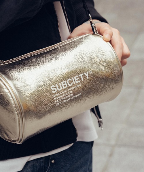 サ*ブ様 サブ Subciety（サブサエティ） ショルダーバッグ Leather cylinder bag