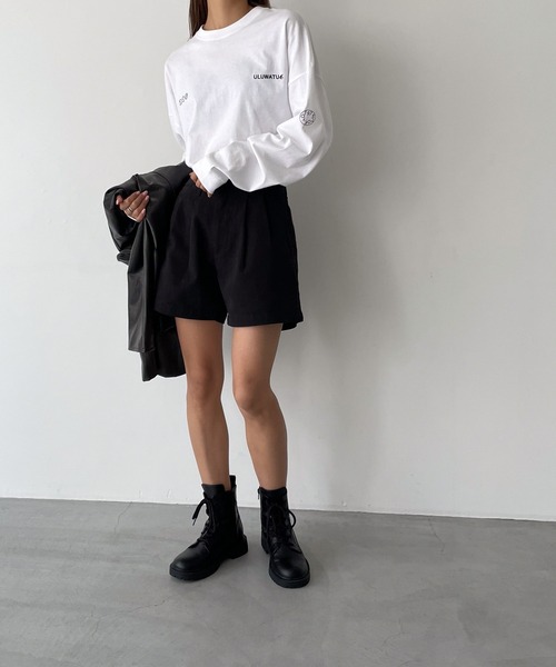 「CANAL JEAN」 長袖カットソー MEDIUM ホワイト レディース