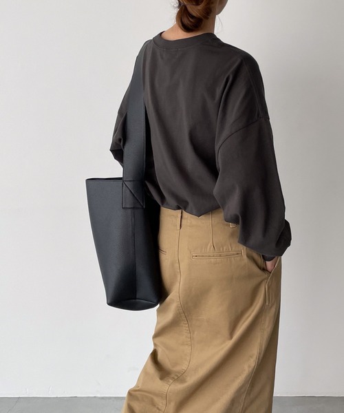 「CANAL JEAN」 長袖カットソー MEDIUM ホワイト レディース