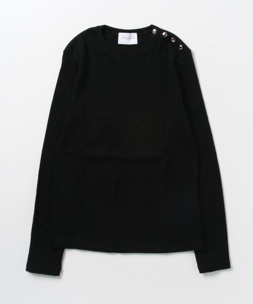 「UNITED ARROWS」 長袖カットソー - ブラック レディース