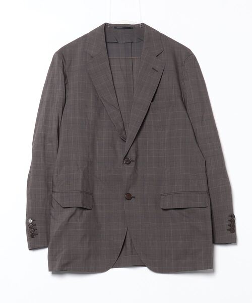 TOMORROWLAND（トゥモローランド） テーラードジャケット 48 ブラウン