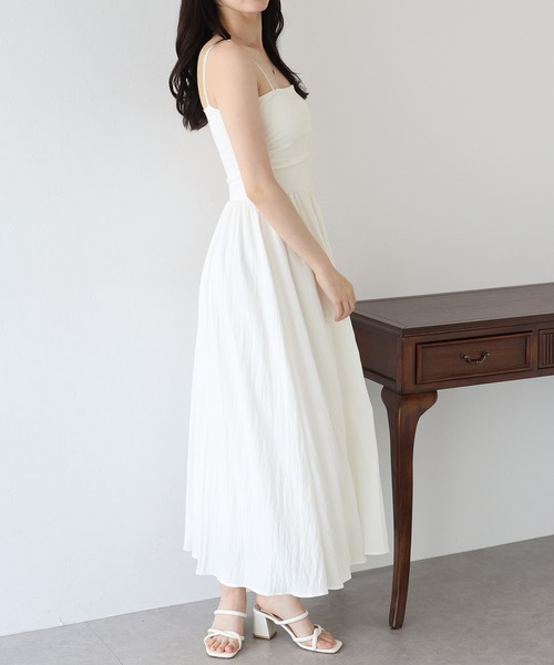 BLUEEAST ワンピース カップ付きキャミワンピース : ZOZOTOWN Yahoo!店