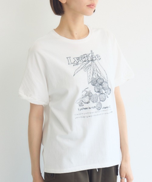 tシャツ 「KATHARINE ROSS」綿刺しゅうTシャツ レディース