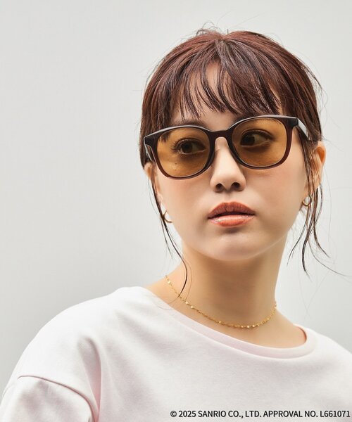 Zoff（ゾフ） サングラス uvカット Zoff｜はぴだんぶい ウェリントン型