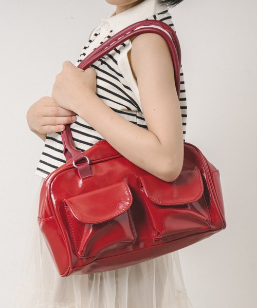 URBAN CHERRY（アーバンチェリー） ハンドバッグ フロントポケット