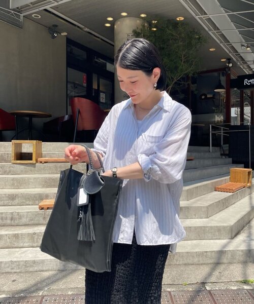 ear PAPILLONNER（イア パピヨネ） トートバッグ タッセルトートバッグ