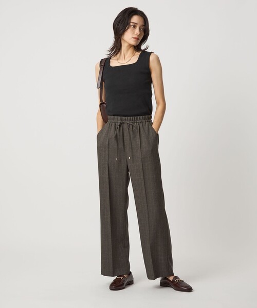 D&G ノースリーブ Sleeveless Chantilly lace top in Black for Women