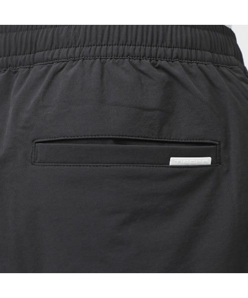 【ブラック】撥水 4WAYストレッチ テーパード ジョガーパンツ (MENS) TIGORA（ティゴラ） パンツ TIGORA 4WAYストレッチジョガーパンツ