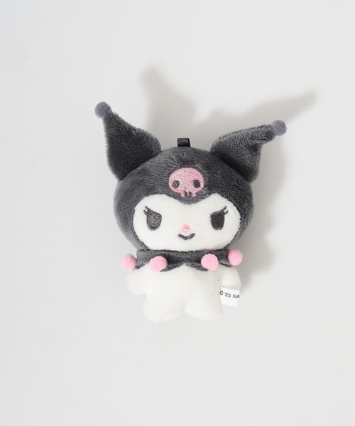 sanrio（サンリオ） リュック チェック クリアポケット ぬいぐるみ付