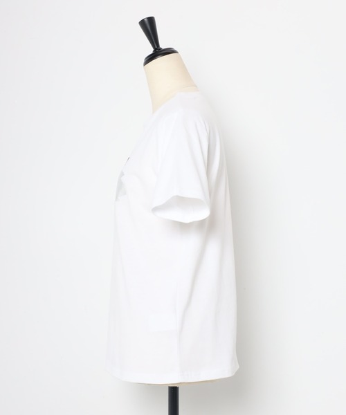 「Bonjour Sagan」 半袖Tシャツ FREE オフホワイト レディース_画像4