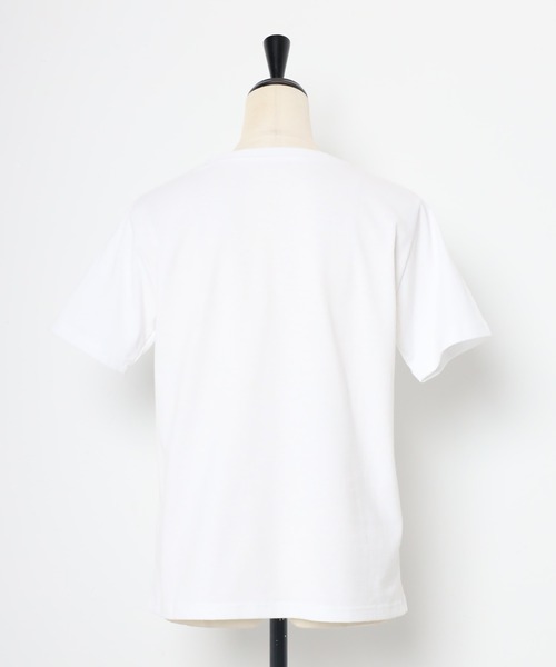 「Bonjour Sagan」 半袖Tシャツ FREE オフホワイト レディース_画像5