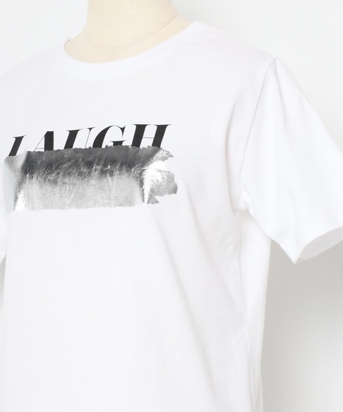 「Bonjour Sagan」 半袖Tシャツ FREE オフホワイト レディース_画像6