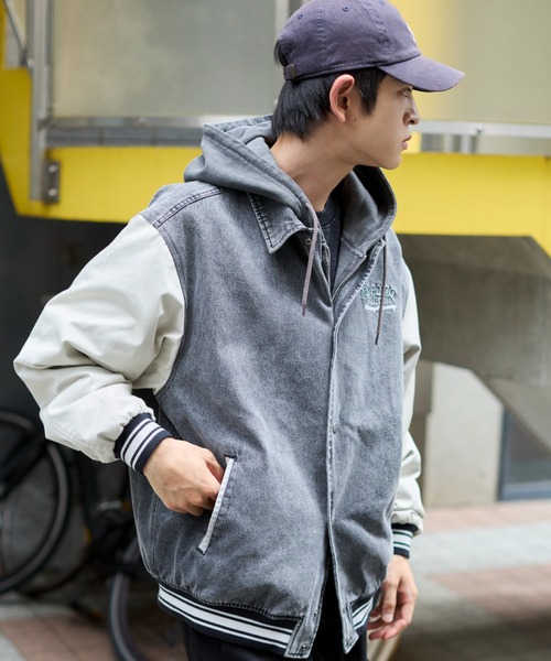 WEGO（ウィゴー） デニムジャケット gジャン WEGO/デニムスタジャン 