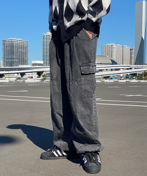 カーゴパンツ グレー