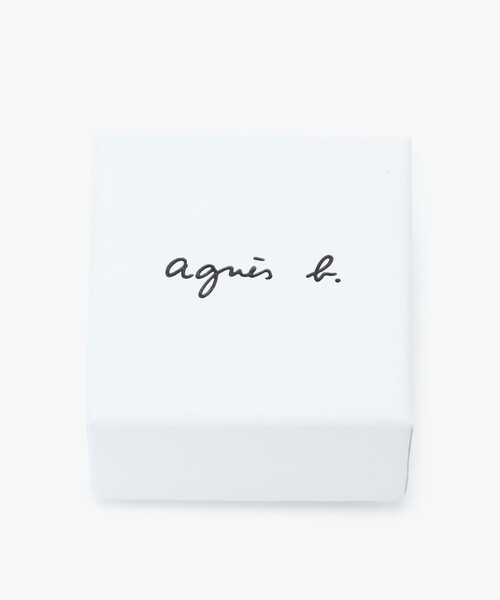 agnes b.（アニエスベー） ピアス ハート パール スタッド ピアス