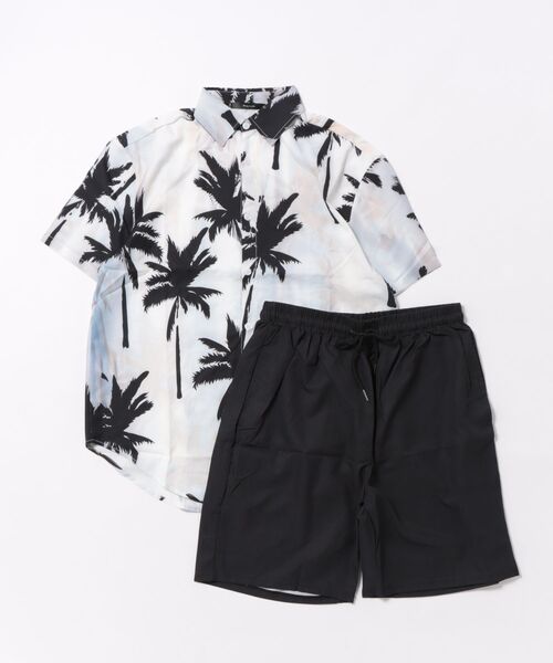 2点セット」アロハシャツ＆ハーフパンツ メンズ レディース : ZOZOTOWN