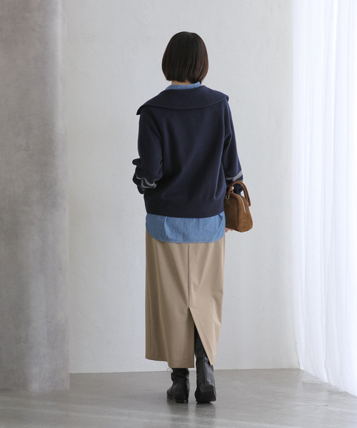 La TOTALITE（ラ トータリテ） スカート 「洗える」ポケットアイライン