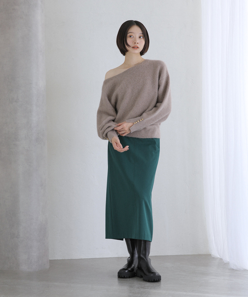 La TOTALITE（ラ トータリテ） スカート 「洗える」ポケットアイライン