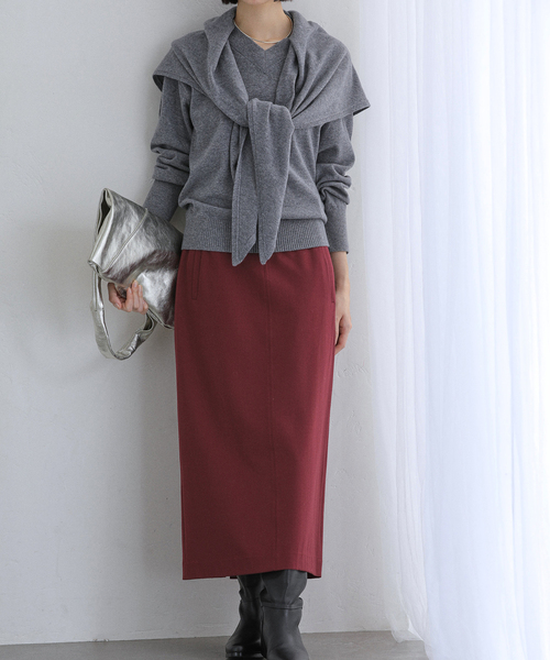 La TOTALITE（ラ トータリテ） スカート 「洗える」ポケットアイライン