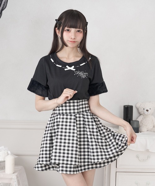 Pal elfy フレアスカート LARGE ブルー系その他 レディース : ZOZOTOWN