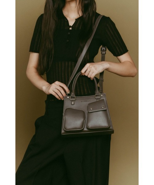 Knuth Marf（クヌースマーフ） ハンドバッグ multi pocket hand bag