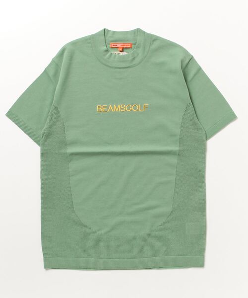 BeamsGolf 半袖シャツ　メンズＬ BeamsGolf 半袖シャツ メンズL