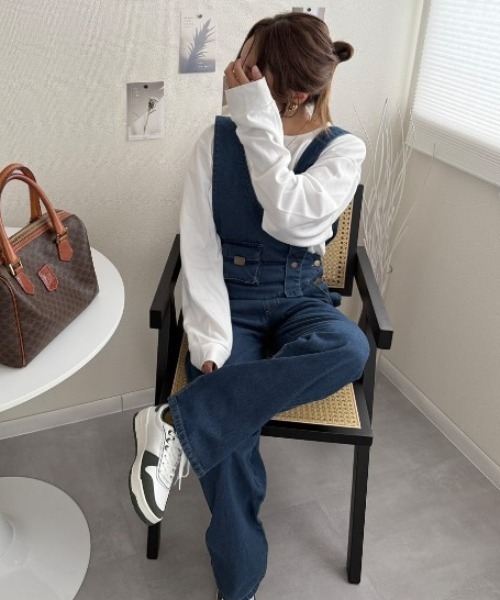 Belle Cie（ベルシー） ジーンズ デニム デニムパンツ 大人ゆる