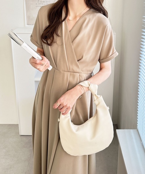 「GeeRA」 半袖ワンピース MEDIUM ブラック レディース_画像3