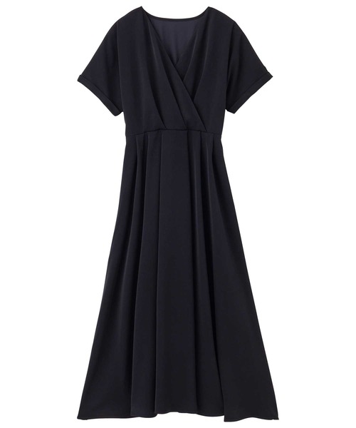 「GeeRA」 半袖ワンピース MEDIUM ブラック レディース_画像9