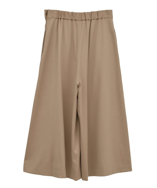 1er Arrondissement パンツ ウールサテンキュロットパンツ レディース