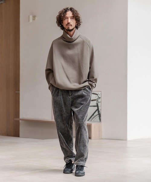 CAMBIO（カンビオ） トレーナー スウェット msw1797-ルーズシルエット