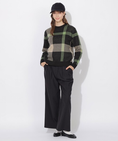 CB CRESTBRIDGE ニット セーター クレストブリッジビッグチェック