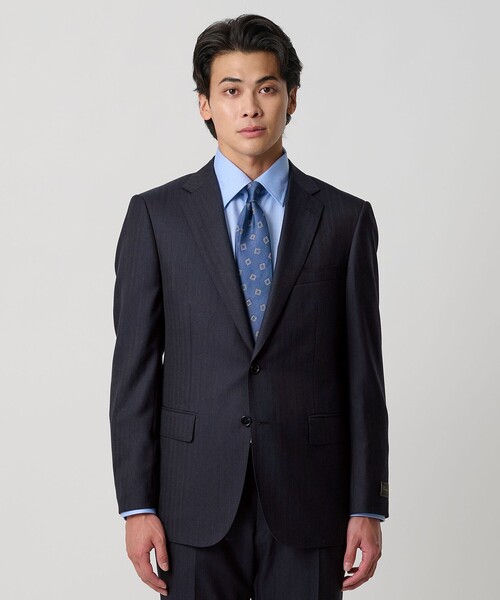 A DAY IN THE LIFE セットアップ ヘリンボーン 2ボタンスーツ「A DAY