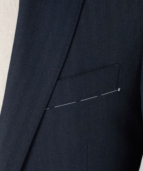 A DAY IN THE LIFE セットアップ ヘリンボーン 2ボタンスーツ「A DAY