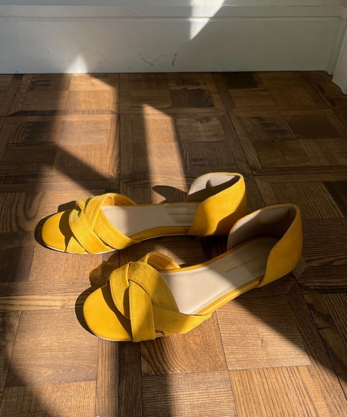 「URBAN RESEARCH DOORS」 フラットサンダル 38 ライトベージュ レディース_画像4