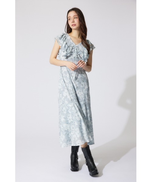 「rienda」 半袖ワンピース SMALL ホワイト レディース_画像5