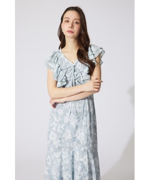 「rienda」 半袖ワンピース SMALL ホワイト レディース_画像7