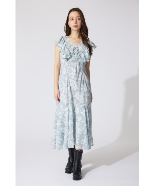 「rienda」 半袖ワンピース SMALL ホワイト レディース_画像9